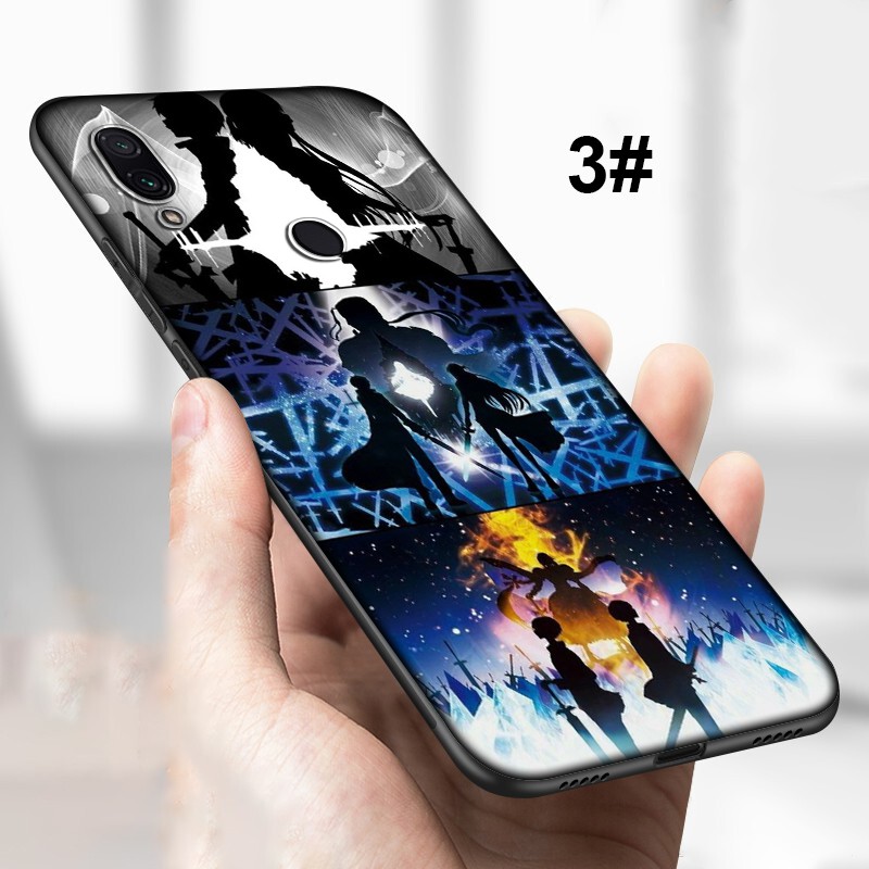 Ốp Lưng Mềm In Hình Lua88 Sword Art Online Cho Xiaomi Mi 8 6 Lite Redmi Note 9 9s 8t 8 Pro Max