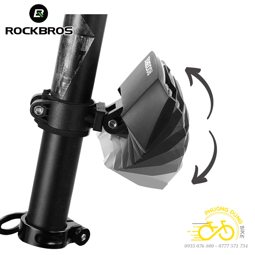 Đèn sau xi nhan cao cấp xe đạp có điều khiển ROCKBROS R1