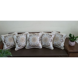 Gối Trang Tựa Lưng Sofa -Gối Trang Trí - Vỏ Gối Vuông Hoàng Gia kth 48x48cm