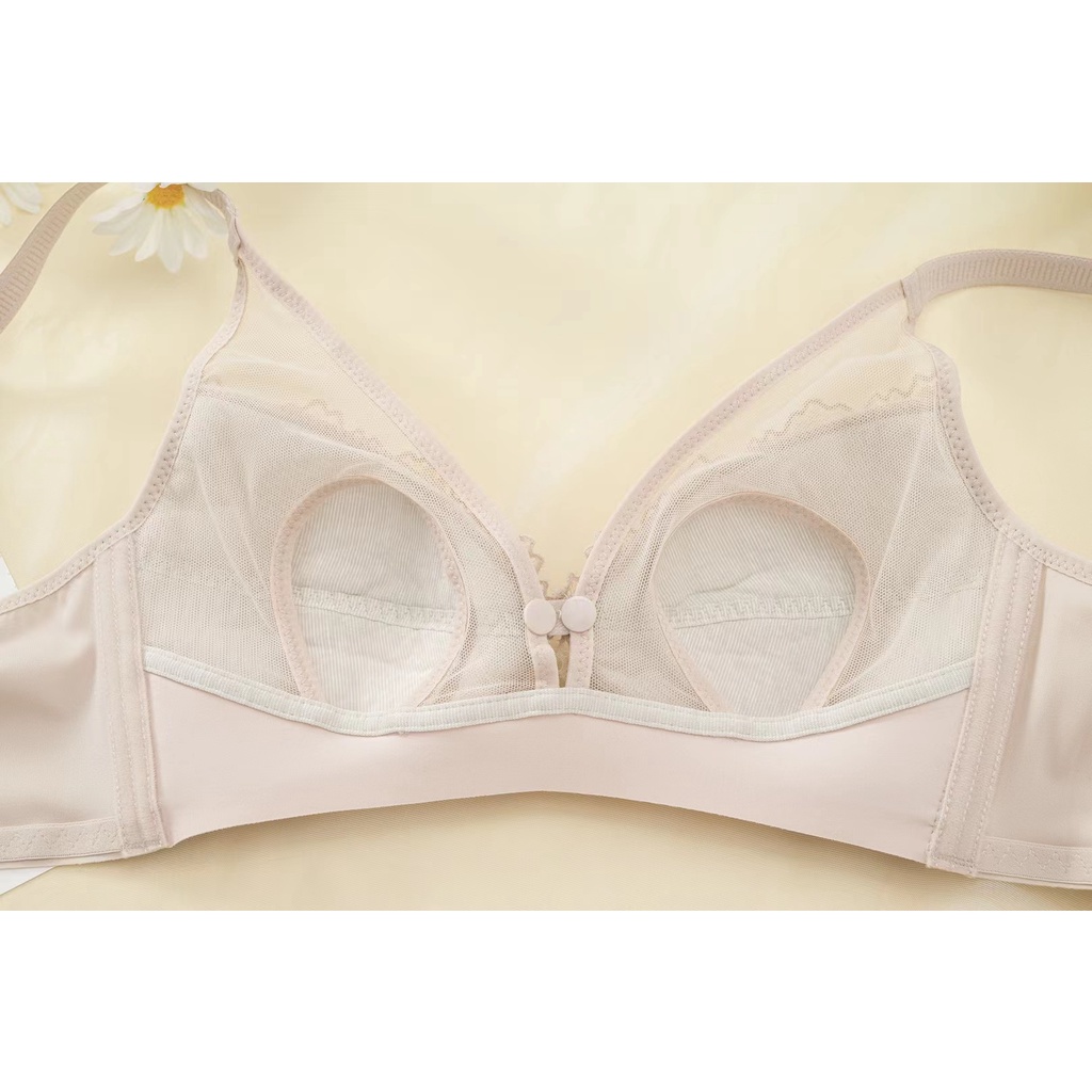 Áo lót Không Gọng Nút Cài Trước Gợi Cảm Cho Nữ