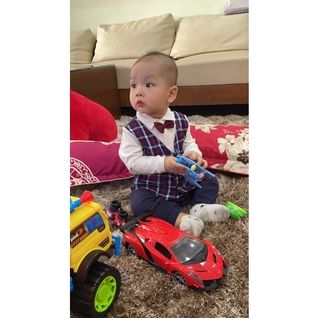 BODY CÔNG TỬ CHO BÉ TRAI VLINDER CAO CẤP SIZE66-90CM