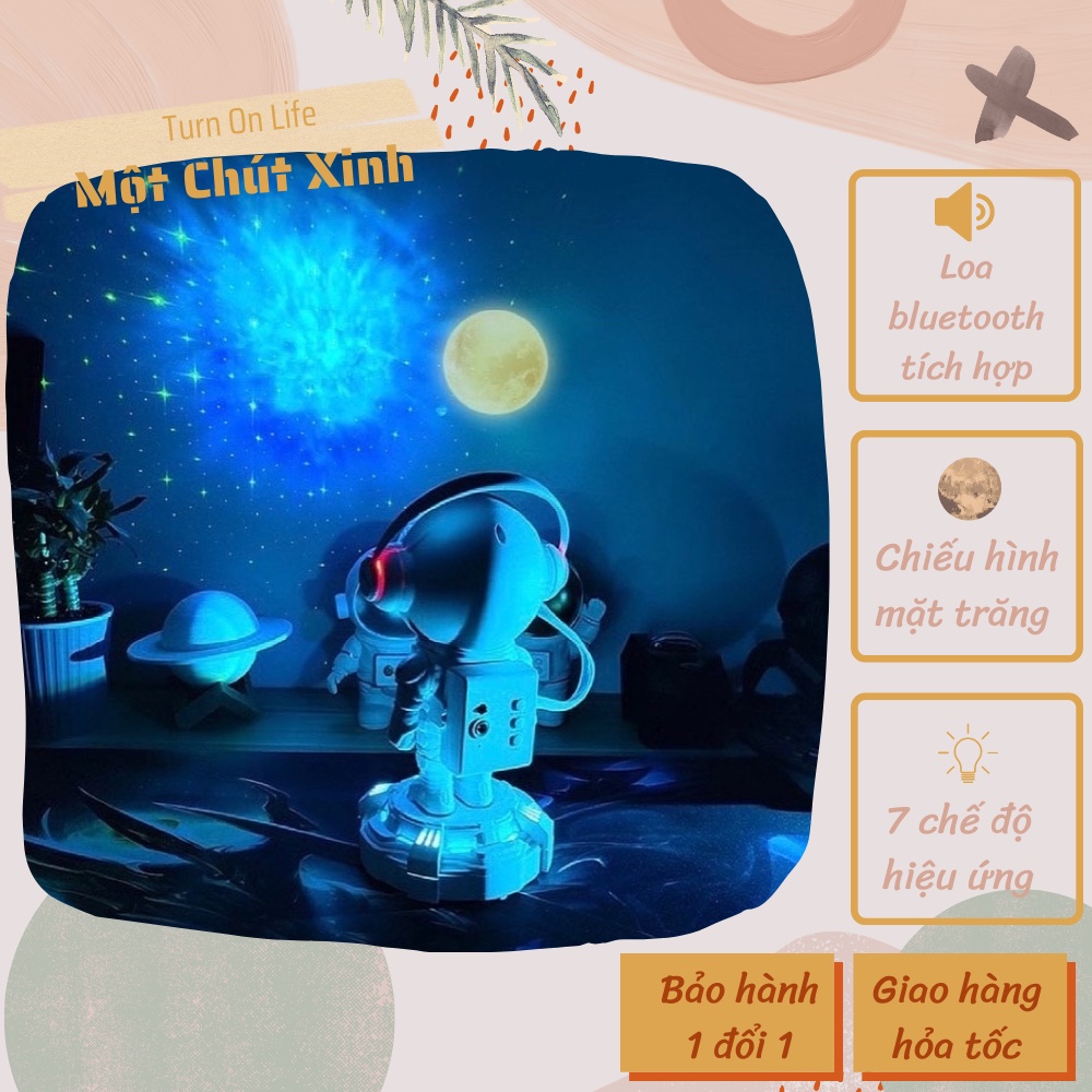 Đèn chiếu ngàn sao phi hành gia hàng loại 1 vũ trụ có 8 chế độ màu ❌Freeship❌