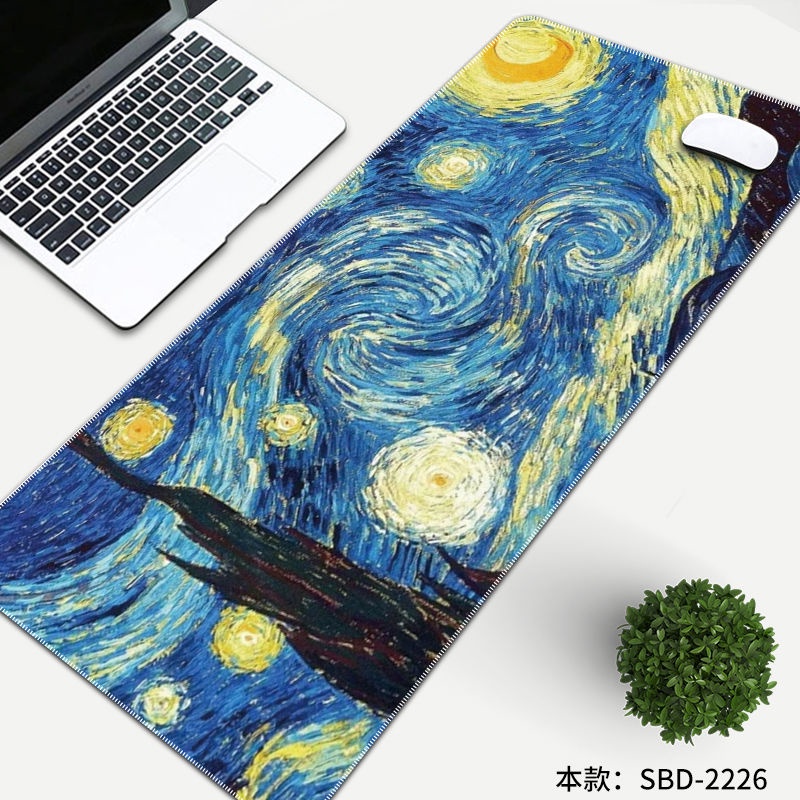 Tấm Lót Chuột Vẽ Tranh Sơn Dầu Hình Tranh Sơn Dầu Van Gogh Cỡ Lớn Dành Cho Học Sinh