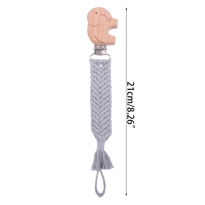 Dây Kẹp Núm Vú Giả Họa Tiết Hoạt Hình Dễ Thương Cho Bé Giá Đỡ