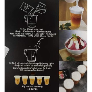 [100g – chiết] Bột phô mai kem [VN] Cheese Cream Powder (ttp-hk)