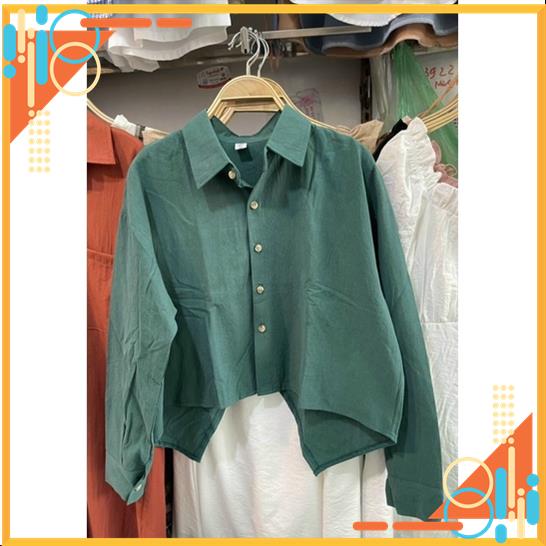 Áo sơ mi chéo tà, áo croptop vạt tà sau lưng MSP90804 | BigBuy360 - bigbuy360.vn