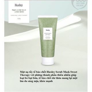 Tẩy Tế Bào Chết, Dưỡng Da Chiết Xuất Từ Xương Rồng Huxley Scrub Mask Therapy 30g