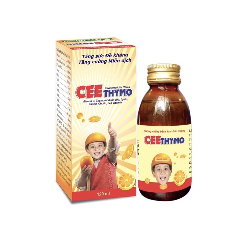 ( Mua 5 Tặng 1 ) CEE-Thymo - Tăng Sức Đề Kháng - Phòng Chống VIRUS Gây Bệnh Cho Trẻ