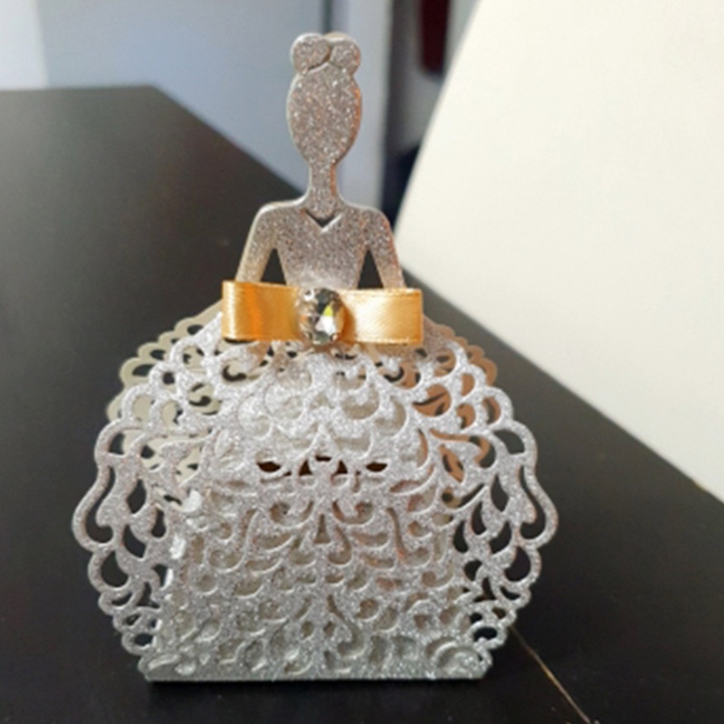 Khuôn Cắt Giấy Làm Từ Kim Loại Hình Cô Dâu Chú Rể Trang Trí Scrapbook