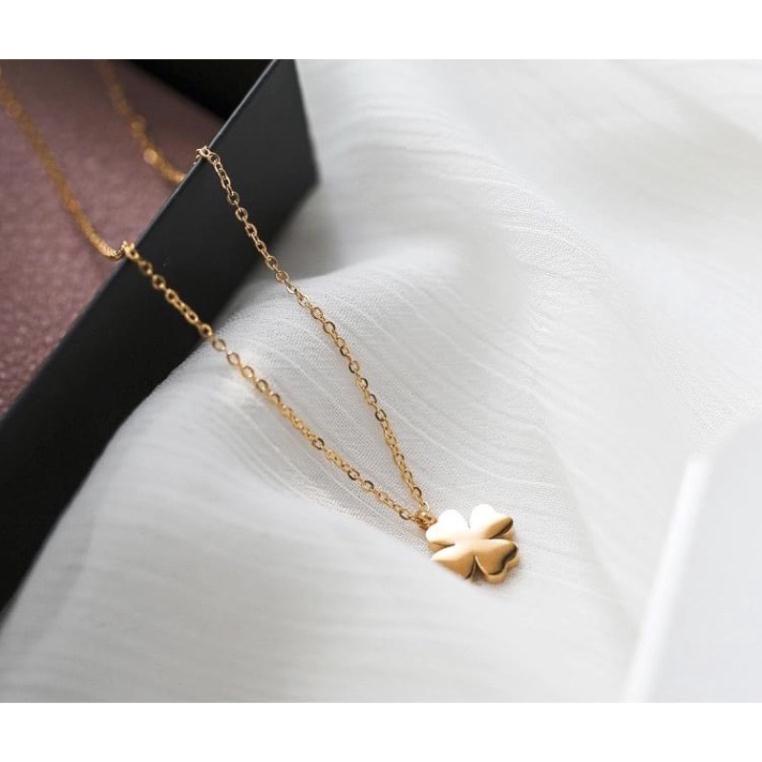 Dây chuyền titan nư sang trọng - Phụ kiện trang sức Hari korea accessories