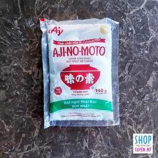 Bột ngọt Ajinomoto - gói 140g - Mì chính dùng nêm món ăn