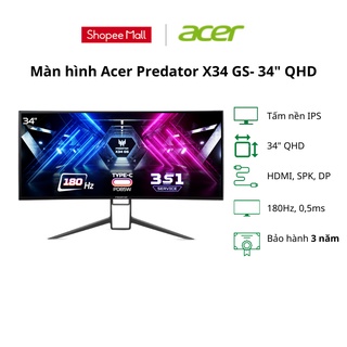 Mua Màn hình máy tính Acer Predator X34 GS - 34 inch QHD