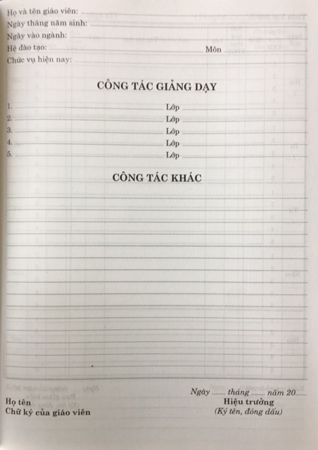 Lịch bao giảng tiểu học ( Dùng cho học sinh học 1 buổi/ngày)