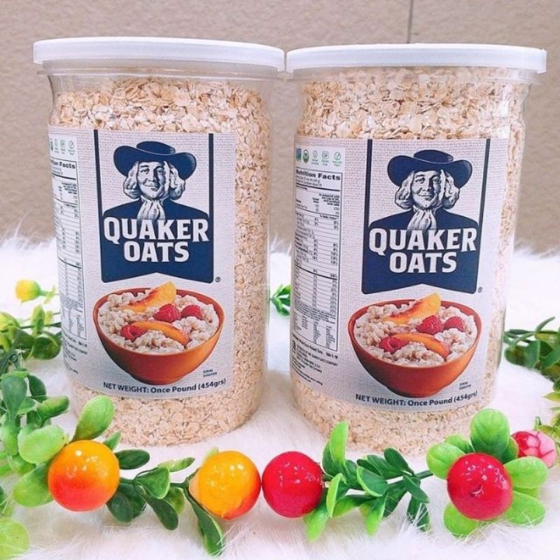 Yến mạch hũ Quaker làm tàu hũ nấu cháo