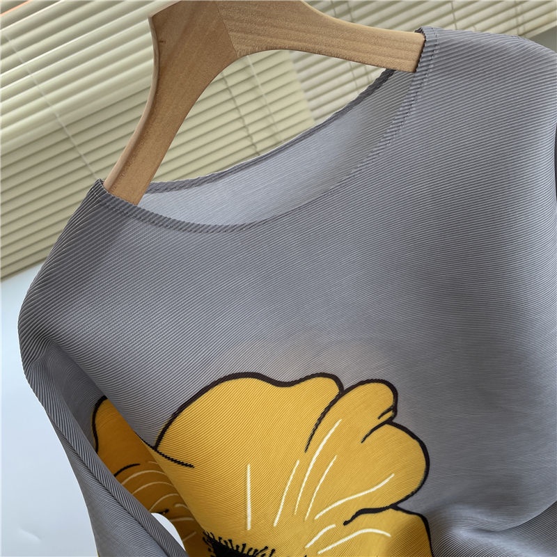 Áo Thun Dáng Rộng In Họa Tiết Thời Trang Mùa Hè 2022 Cho Nữ