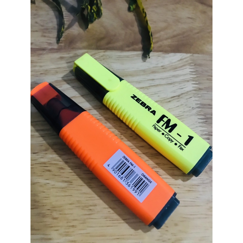 Bút dạ quang thân lớn Zebra FM-1