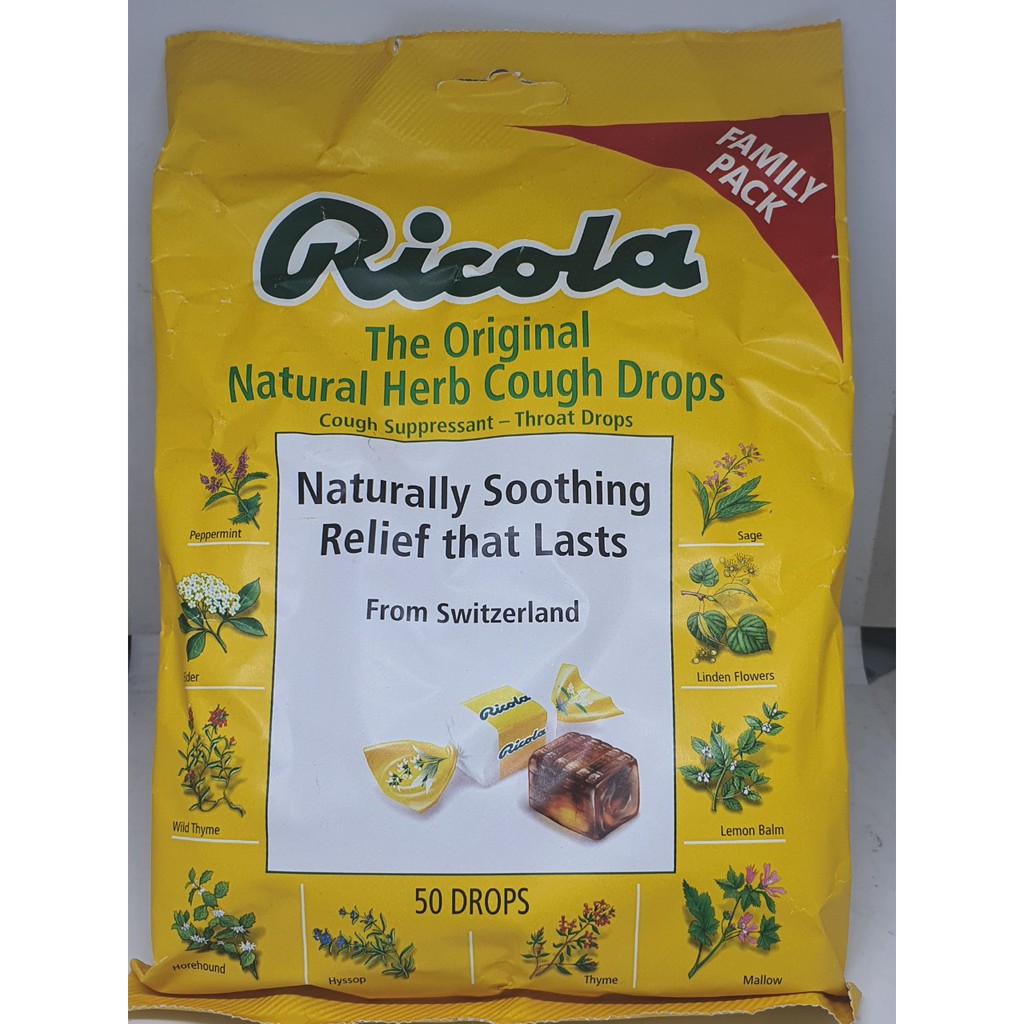 Kẹo ngậm thảo mộc RICOLA