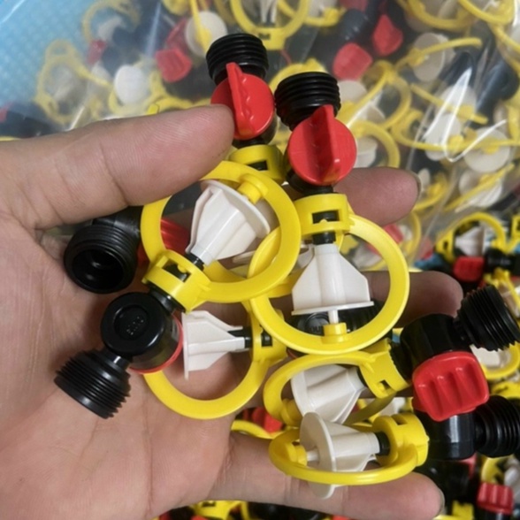 Béc tưới phun mưa bán kính lớn SD504-nối 21 PVC, nối 6mm