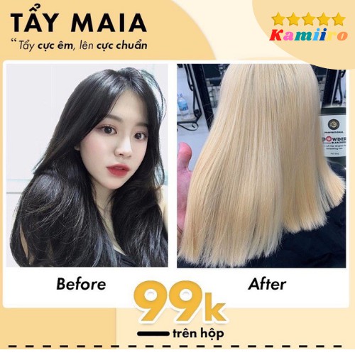 [ TẨY + PHỦ BÓNG ] Thuốc nhuộm tóc XANH KHÓI - LIGHT BLUE SEA | BigBuy360 - bigbuy360.vn