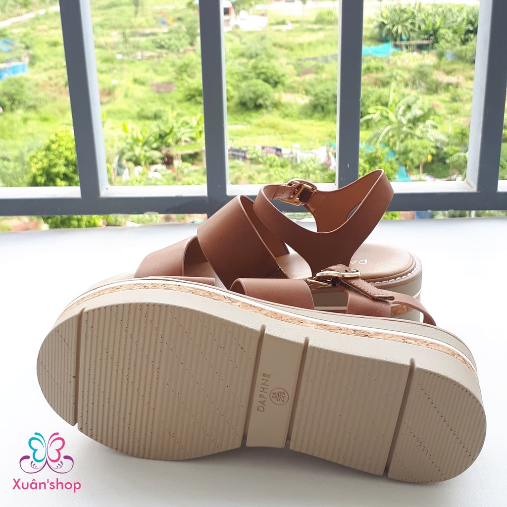 Sandal DAPHNE quai ngang, đế 5cm (size 39-245)