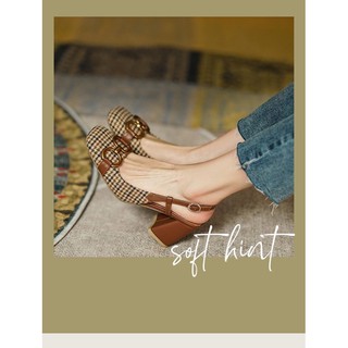GIÀY HỞ GÓT GUCCI QC CARO