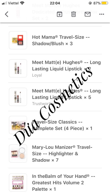 Son kem lì The Balm Meet Matt Hughes