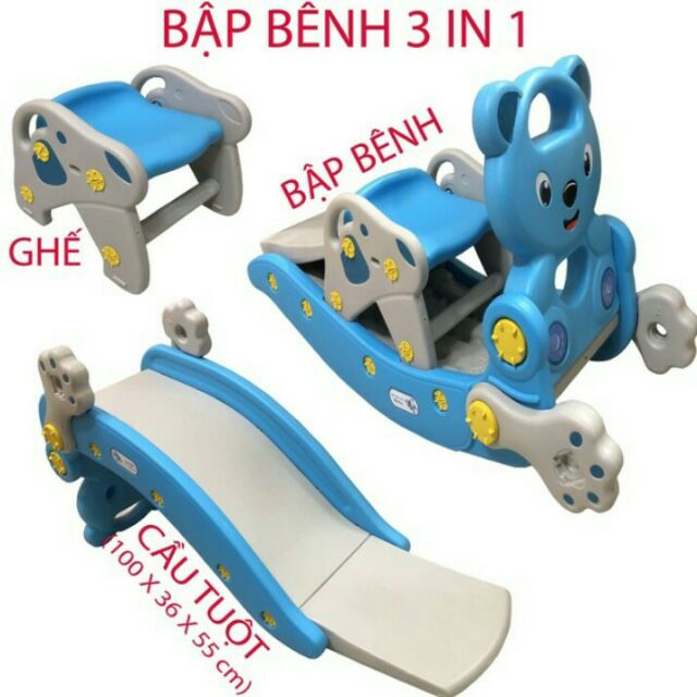 [Shopee giá rẻ] BẬP BÊNH CẦU TRƯỢT 3 CHỨC NĂNG