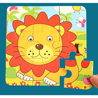 Ghép hình 9 mảnh/ 16 mảnh kích thước 15x15cm