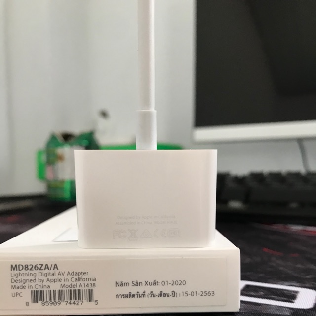 Cáp chuyển đổi lighting sang HDMI chính hãng apple