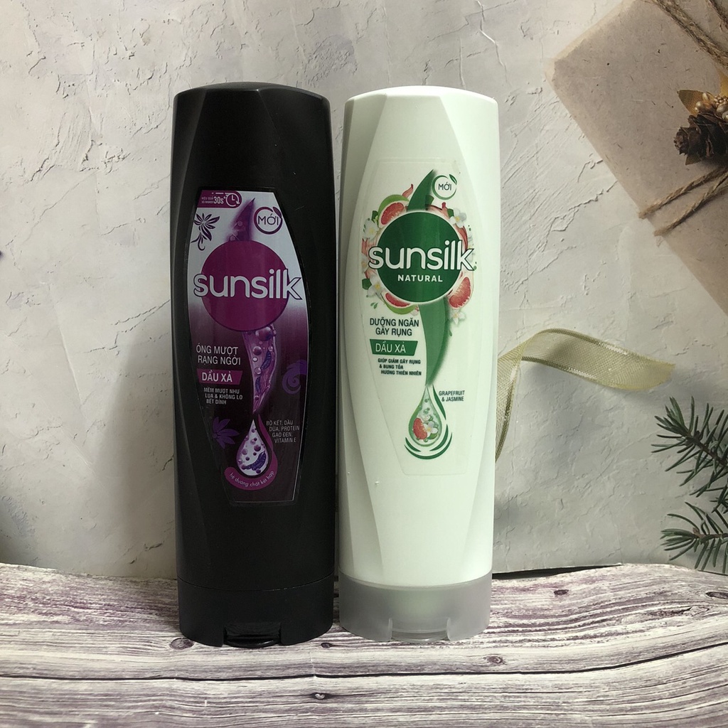 Dầu gội Sunsilk 650g kèm dầu xả sunsilk 320g