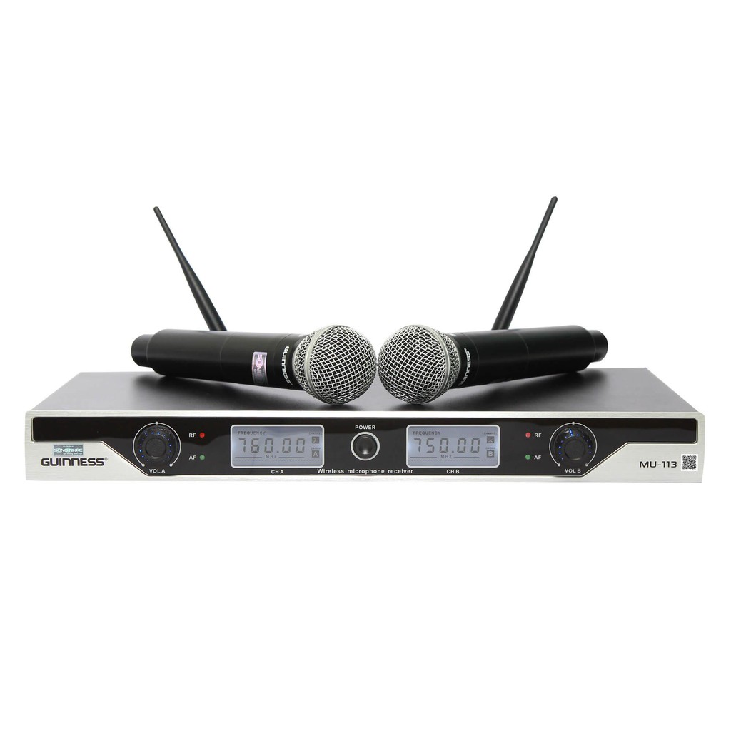 [Mã ELHACE giảm 4% đơn 300K] MICRO KARAOKE KHÔNG DÂY GUINNESS MU-113