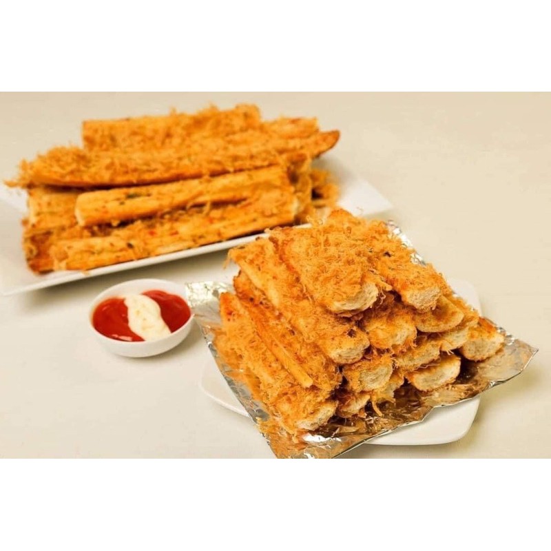 🔥 Bánh Mì Nướng Muối Ớt Chà Bông Sài Gòn 🥖🥖 FREESHIP 🔥