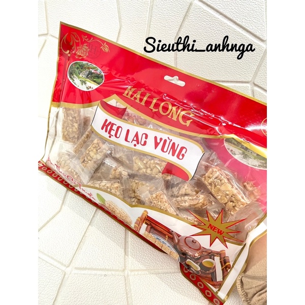 Kẹo Lạc Vừng/Dồi Vừng Hải Long gói 500g Đặc Sản Thái Bình