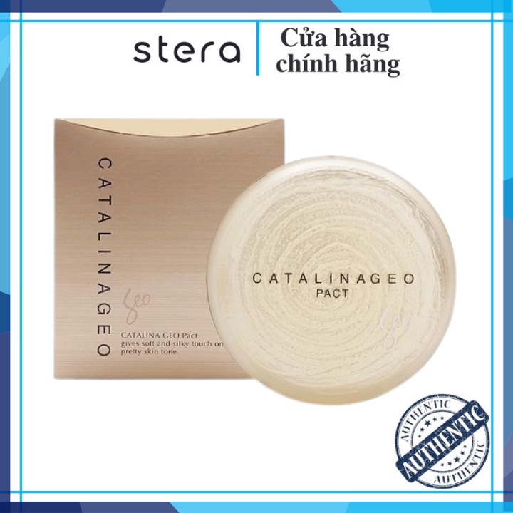 Phấn Phủ GEO VÀNG Siêu Mịn LAMY CATALINA GOLDEN PACT