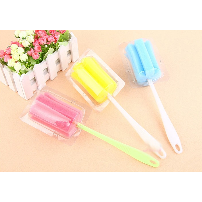 Bàn Chải Vệ Sinh Cốc Nước Bằng Bọt Biển Đa Năng Tiện Dụng