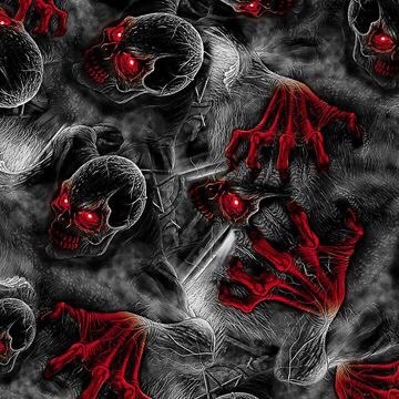 Màng In Chuyển Nước Vân Họa Tiết Đầu Lâu 2 Mét Vuông ( 0.5mx4m)