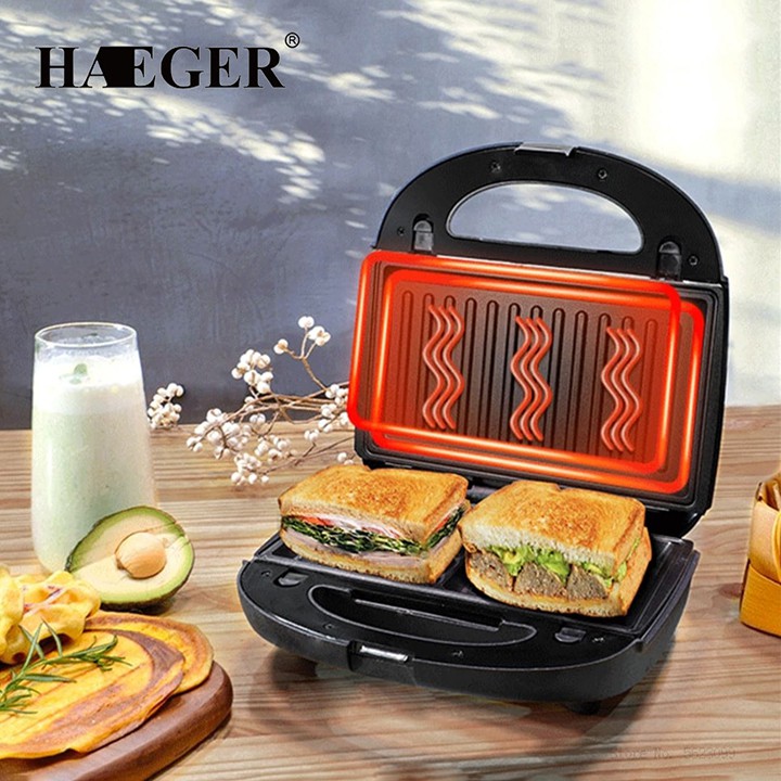 [Mã ELHADEV giảm 4% đơn 300K] [CHÍNH HÃNG] Máy kẹo bánh mỳ sandwich HAEGER