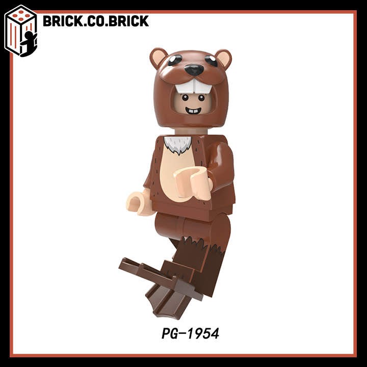 PG8223 Đồ chơi lắp ráp minifigure và bigfig nhân vật lego các nhân vật hóa trang động vật.