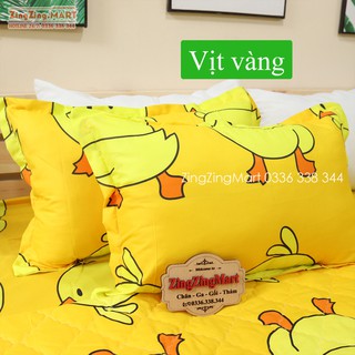 Vỏ Gối Nằm  Poly Cotton 45x65 cm, Áo gối nằm Gấu Nâu mẫu chọn lọc (Ghé Shop Lựa Thêm Sản Phẩm Nha)
