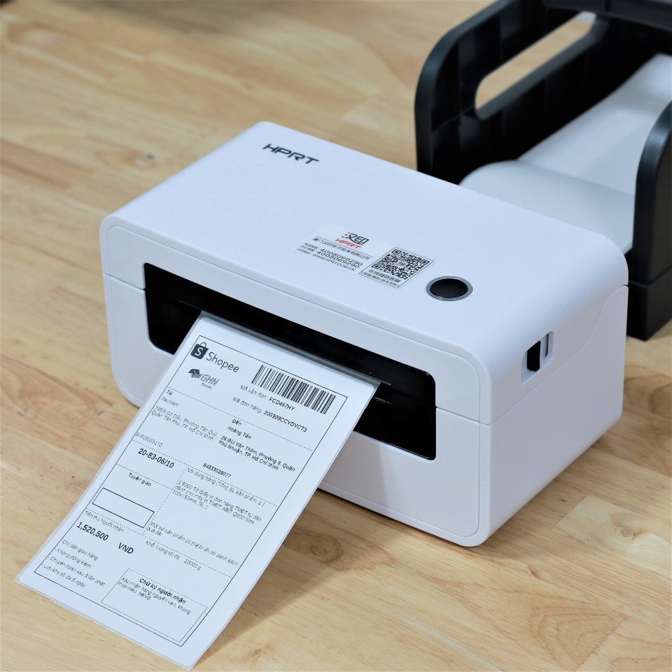 Máy in đơn hàng TMĐT HPRT N41 in đơn hàng, tem mã vạch, livestream, dùng giấy in nhiệt decal dán, máy in bill, hóa đơn | BigBuy360 - bigbuy360.vn