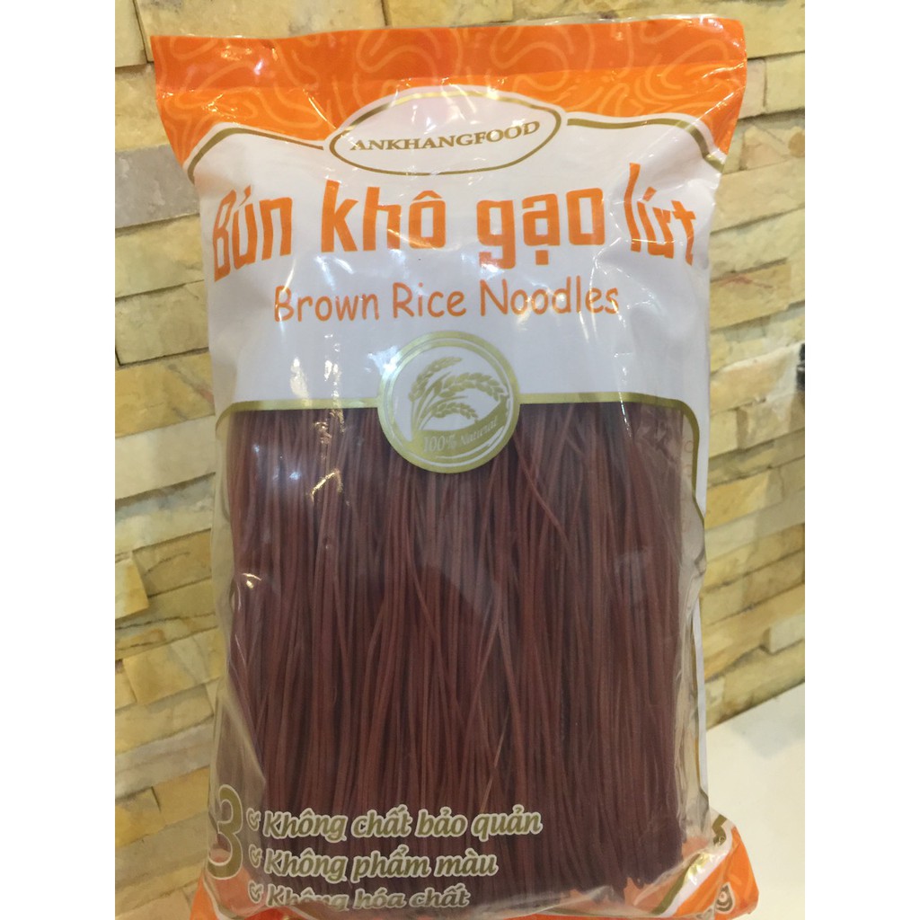 BÚN GẠO LỨT ĐỎ AN KHANG FOOD GÓI 500 GRAM