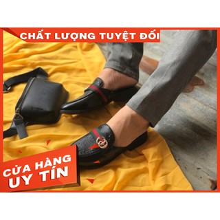 Giày sục nam băng - da bò cao cấp còn hàng