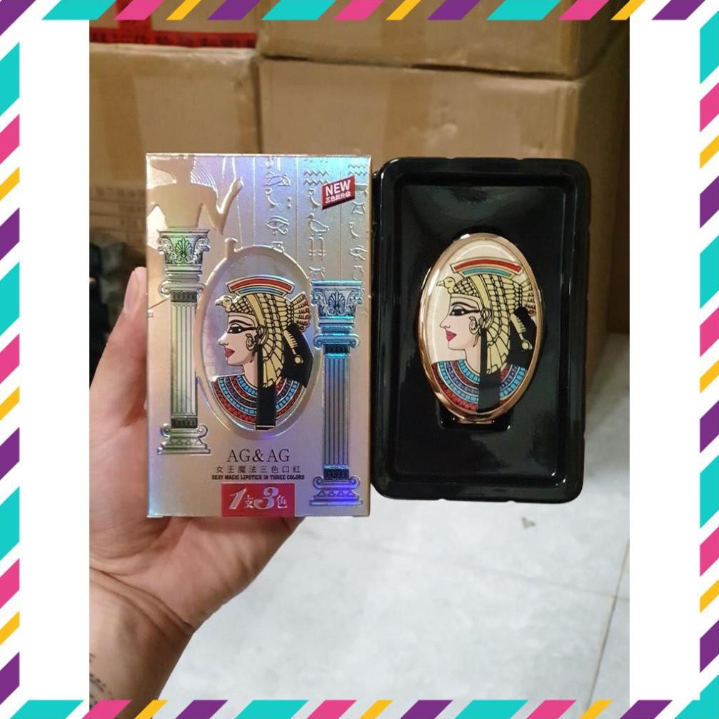 [𝑭𝑹𝑬𝑬𝑺𝑯𝑰𝑷] - ✦ CAO CẤP ✦ - Son Gương 3 Màu AG&AG Thiết Kê Sang Trọng, Chất Son Nhẹ, Mềm Mịn, Không Gây Khô Môi, Nặng Môi | BigBuy360 - bigbuy360.vn