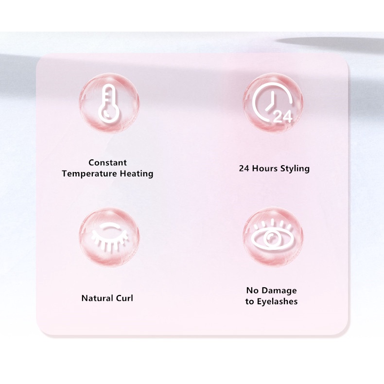Máy Uốn Lông Mi Bằng Nhiệt Chạy Điện Tiện Dụng