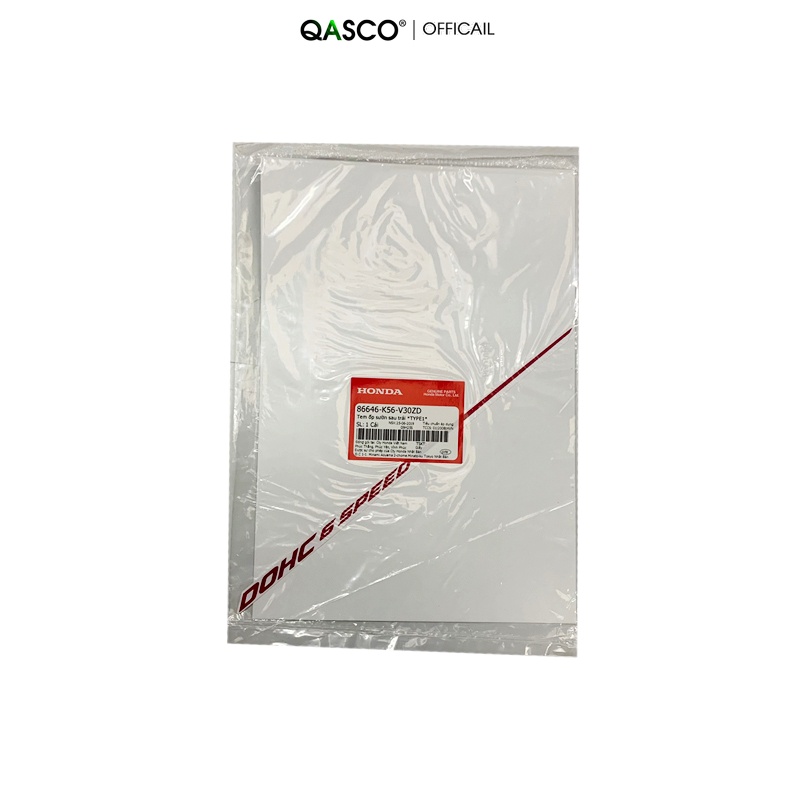 Tem ốp sườn sau trái HONDA Winner 150 V1 (RS150 V1 V2) (đỏ)  QA(86646K56V30ZD) _( 7C 5C)