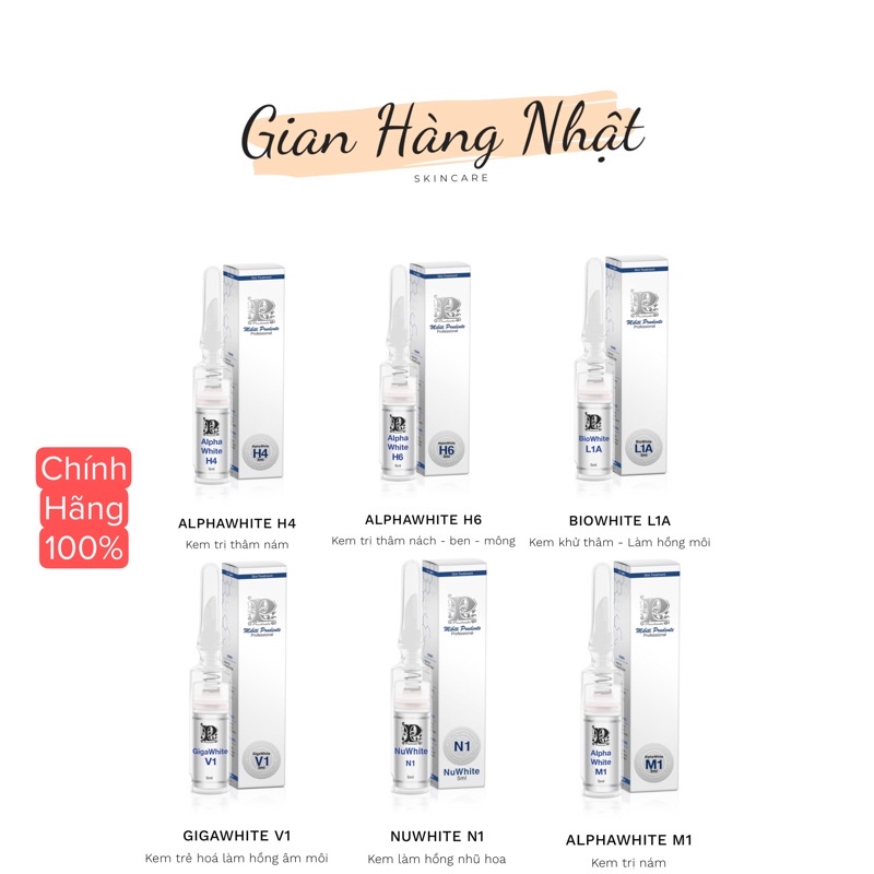 Kem Khử Thâm Mibiti Prudente NuWhite 5ml Chính Hãng