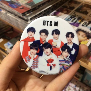 Gương Gập Tròn 2 Mặt BTS