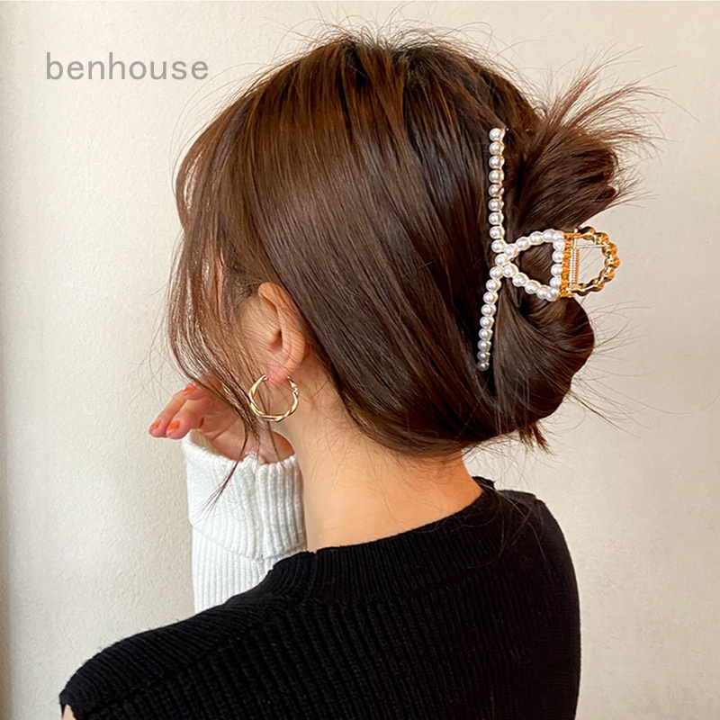 1 Dụng Cụ Nhặt Tóc Sau Lưng - 17 Hình Bướm Chất Liệu Hợp Kim Vàng