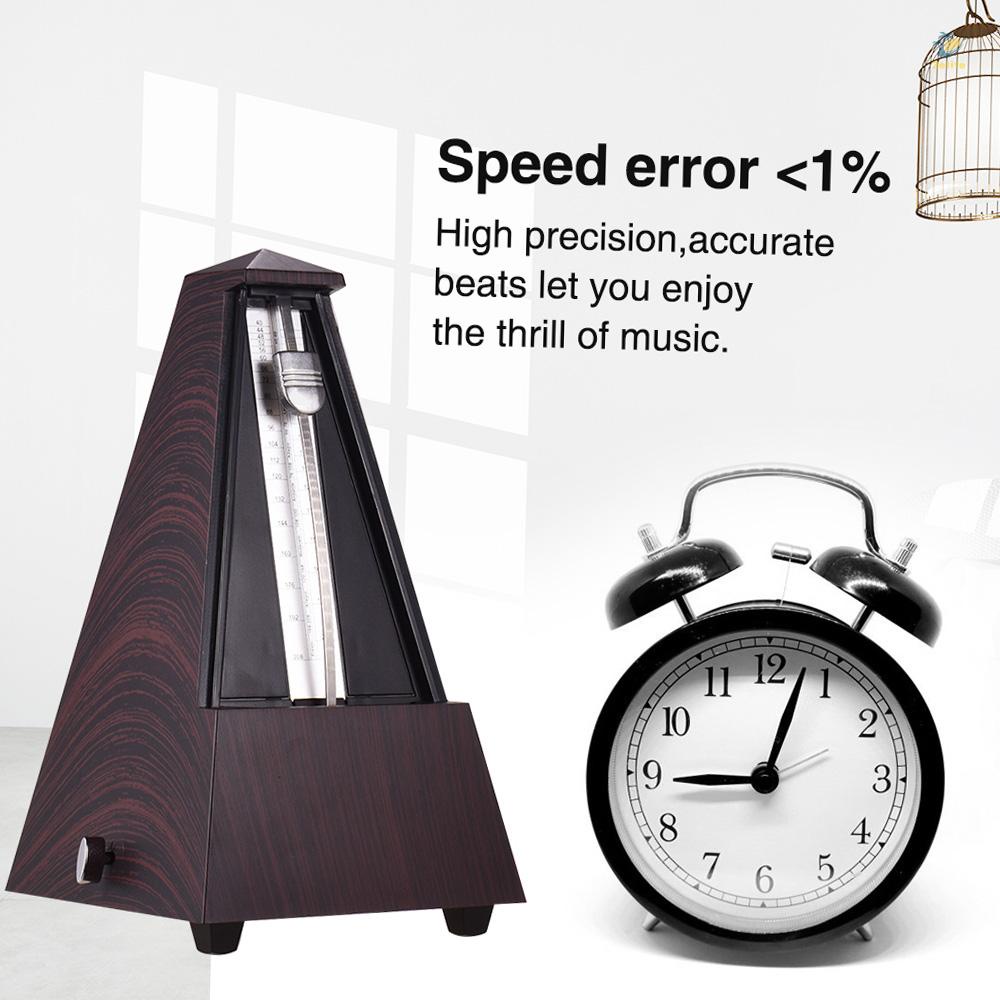 Máy Đếm Nhịp Cơ Học Hình Kim Tự Tháp Bằng ABS Cho Người Mới Bắt Đầu Chơi Đàn Violin Piano Bass Eelfevn6