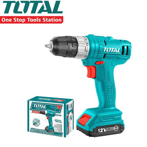 Máy Khoan Pin Total Cầm Tay TDLI1211 Chính Hãng, dùng cho gia đình hoặc thợ chuyên nghiệp, nhỏ gọn, dễ sử dụng.